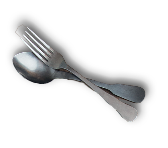 Gabel und Löffel